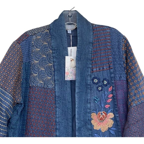 Johnny Was Didiana Patchwork Kimona. - Picture 2 of 13